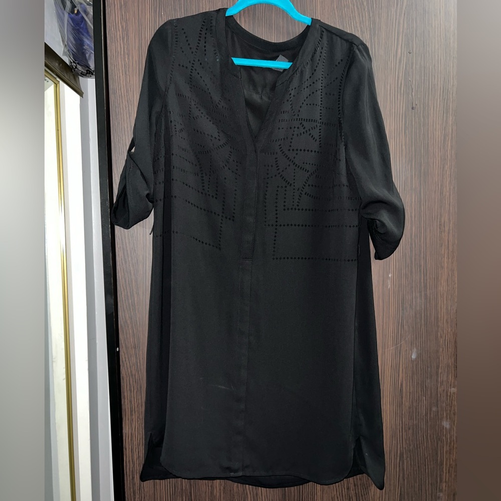 black dress from White House Black market